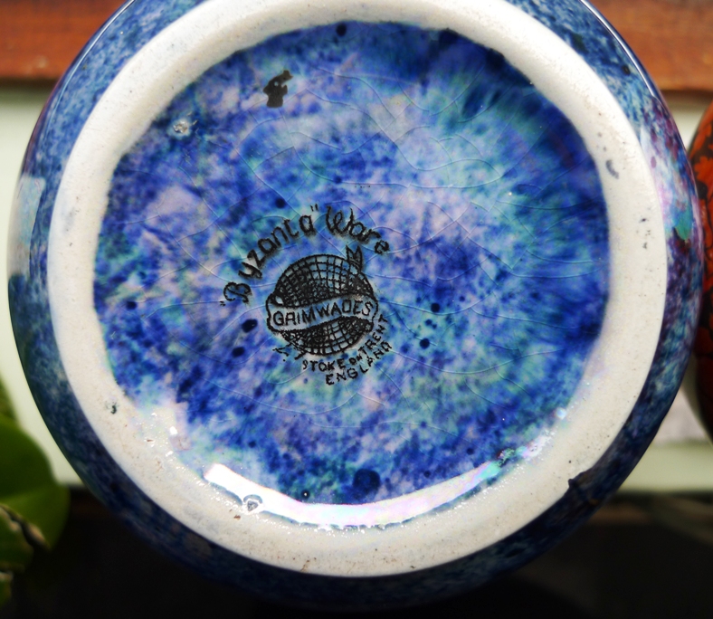 byzanta ware hyacinth vase