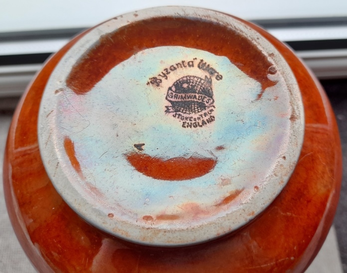 byzanta ware hyacinth vase