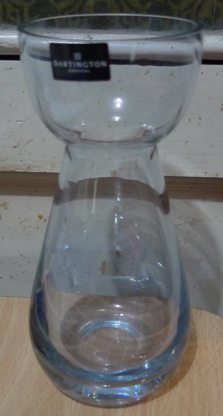 Dartington neodymiun hyacinth vase