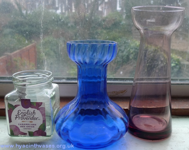 Twos Company hyacinth vase