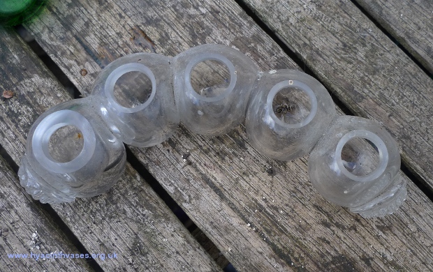 glass ball joined posy