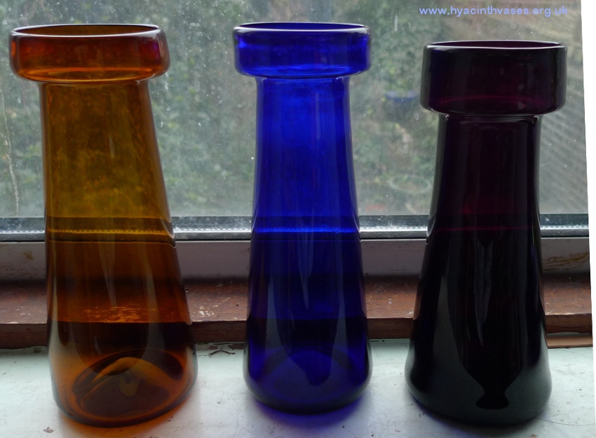 antique hyacinth vase