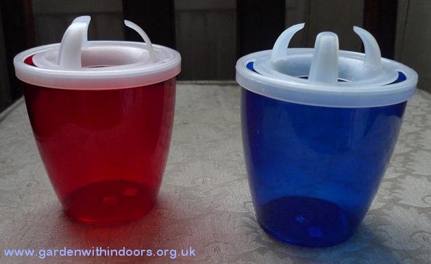 plastic hyacinth vases