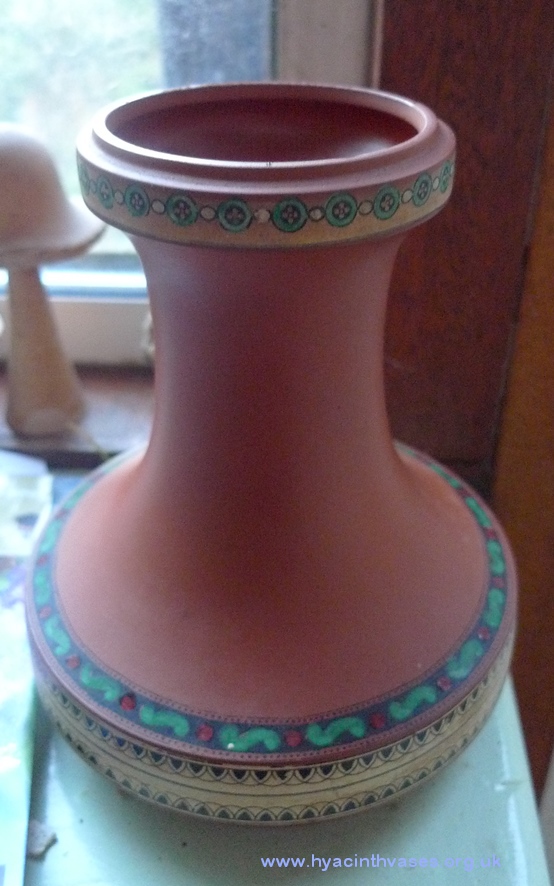 terracotta hyacinth vase